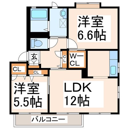 松の本 徒歩4分 2階の物件間取画像